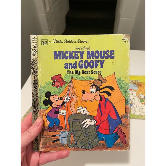 Vintage Disney Little Golden Books Set of 3 Hardcover Books - Picture 3 of 7